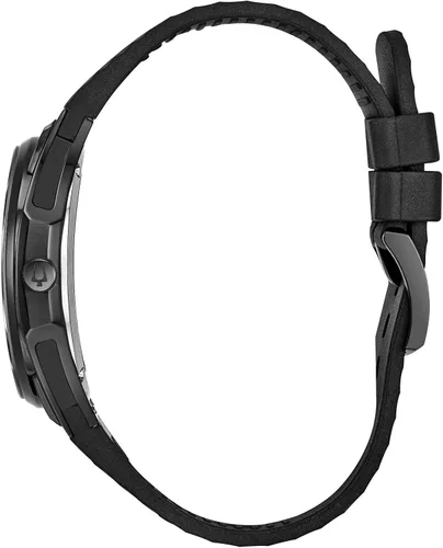 Vista 2 de Bulova Ladies Curv Diamond Quartz Rubber Strap Watch