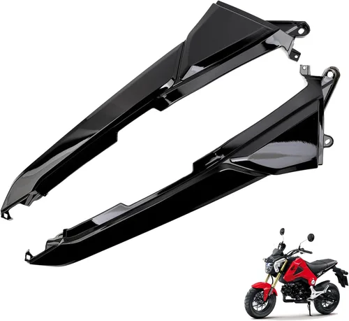 Vista 21 de Mokuo Cobertura de Faro Negro para Motocicleta Fit para Honda Grom Msx125 SF 2013-2016 Kit de Carenados Piezas