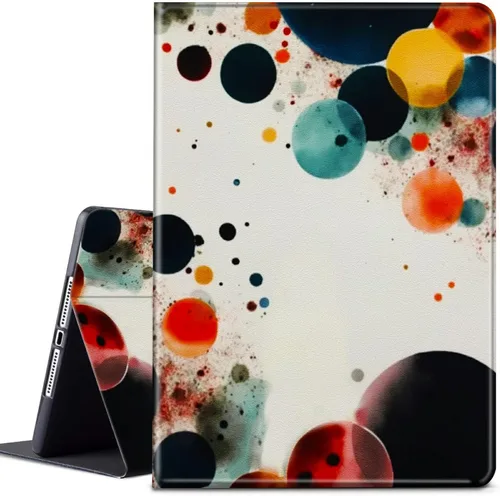 Vista 9 de Funda para iPad Mini 6 de 8.3 pulgadas, versión 2021 para iPad Mini 6ª generación, ligera, protectora de piel sintética, cubierta inteligente