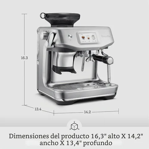 Vista 3 de Máquina de espresso Breville Barista Touch Impress BES881BSS, Acero Inoxidable Cepillado Enjoy cold extraction functionality for cold brew