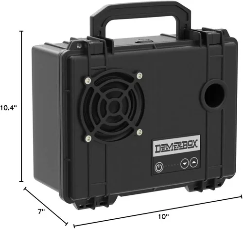Vista 10 de DemerBox: Altavoces Bluetooth impermeables, portátiles y resistentes para exteriores. Sonido fuerte, duración de la batería de más de 40 horas, caja