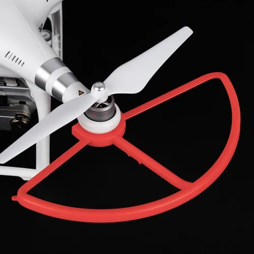Vista 4 de DJI Phantom 3 protectores de hélice de liberación rápida fácil de poner y quitar protectores para DJI Phantom 3 Standard Advanced Professional