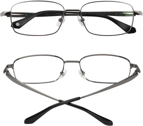 Vista 15 de Agstum Gafas ópticas de montura duradera de titanio con montura completa