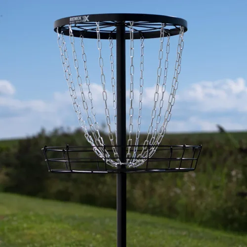 Vista 6 de Remix Deluxe Practice Basket for Disc Golf - Choose Your Color and