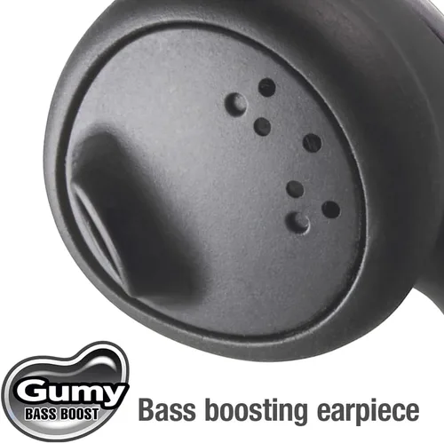 Vista 5 de JVC HAF160B Gumy Ear Bud. Audífonos intraurales color negro