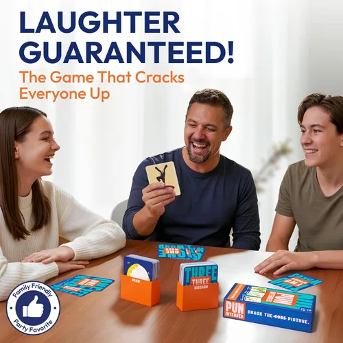 Vista 6 de Gouda Games Juego de cartas de adivinanzas para familias y adultos, diversión de juego de palabras de ritmo rápido, regalos para amantes