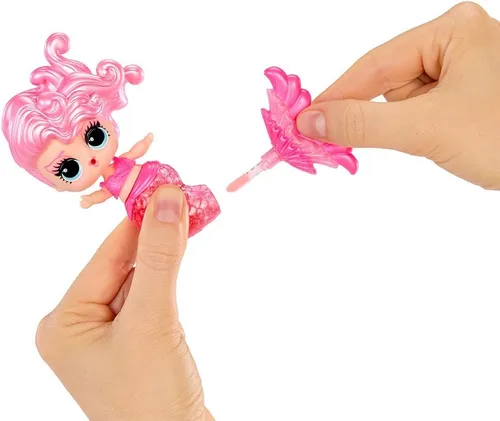 Vista 8 de LOL Surprise Mermaids Makeover Magic Tots con brillo de labios maquillaje DIY usable para ti y tu muñeca, juego acuático divertido, regalo