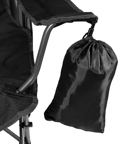 Vista 7 de Silla de pesca para acampar con toldo de red transpirable y soporte para tazas, silla plegable para exteriores, protección solar