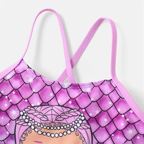 Vista 3 de L.O.L. Surprise! Traje de baño de una pieza con diseño de sirena para niña