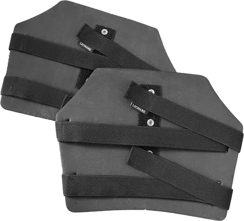 Vista 5 de LEONARK Black Armoury Hema Esgrima EVA Antebrazo Superposiciones Light Ajustable Unisex Armor Protector de Brazo
