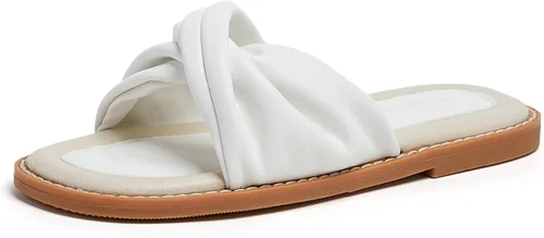 Vista 25 de THEE BRON Lindas pantuflas para niñas, sandalias elegantes para niños pequeños y niños