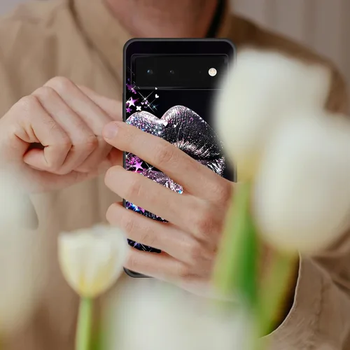 Vista 196 de Funda delgada para Google Pixel 4 XL, funda delgada de silicona de TPU suave a prueba de golpes para Google Pixel 4 XL, astronauta Galaxy