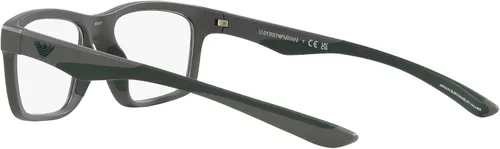 Vista 5 de Emporio Armani Ea3220u - Lentes de sol rectangulares de ajuste universal para hombre