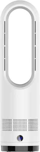 Vista 7 de Ventilador sin aspas, ventilador de torre de enfriamiento de 22 pulgadas con oscilación de 80° y control remoto, temporizador de 9H, 8 velocidades