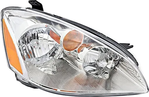 Vista 9 de Para Nissan Altima Faros Lámparas Set 2002 2003 2004 Halógeno Conductor y Pasajero Lado