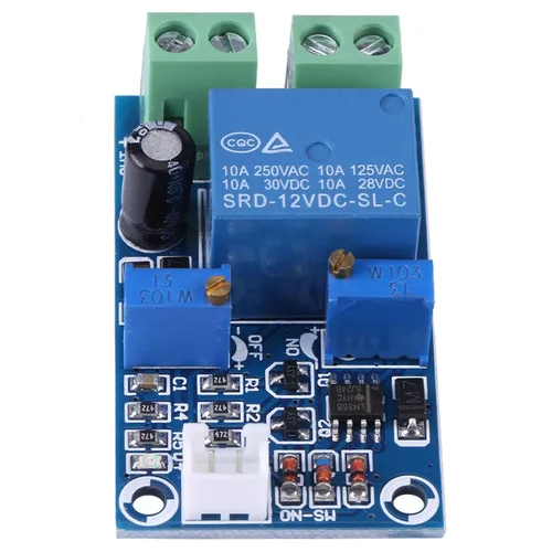 Vista 4 de 12V batería baja tensión corte interruptor automático en recuperación módulo de protección lipo voltaje de corte de baja tensión