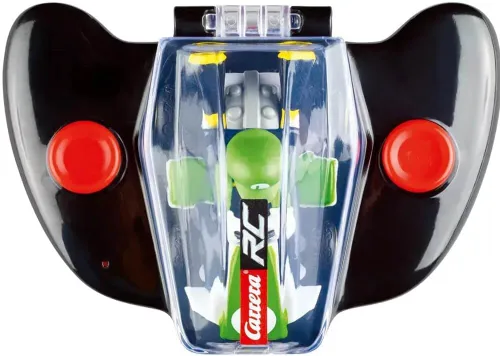Vista 7 de Carrera RC Nintendo Mario Kart Mini coche de juguete de control remoto coleccionable de 2.4 GHz - Luigi Official Licensed Mario Miniature