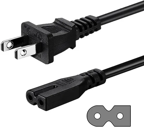 Vista 4 de Cable de alimentación de 3 pies compatible con Vizio-LED-TV Smart-HDTV E-M-Series