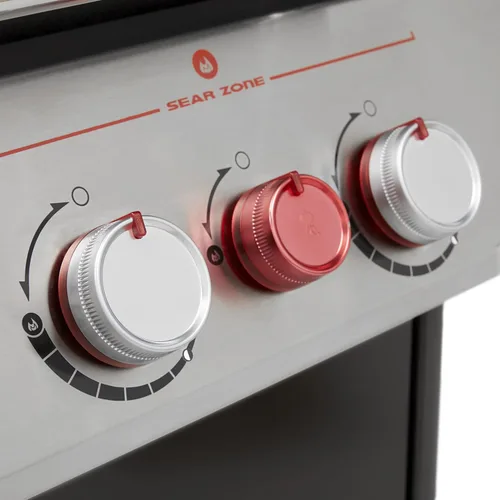 Vista 3 de Weber Genesis E-335 - Parrilla de gas, gas natural, color negro