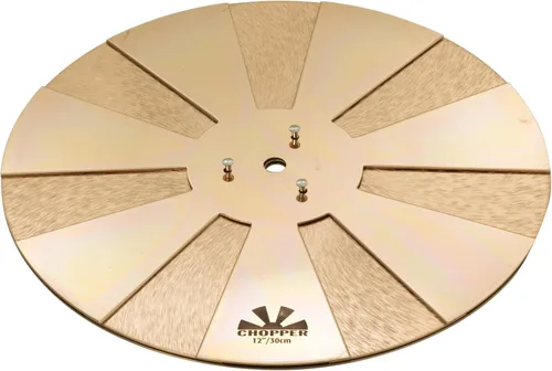 Vista 2 de Sabian Platillo Crash, blanco, bronce (CH12)