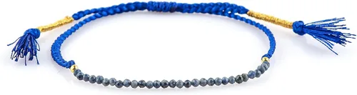 Vista 22 de Thecraftman - Pulsera trenzada de cuentas naturales, cristales energéticos, regalo para ella, pulsera de protección de hilo trenzado de mano