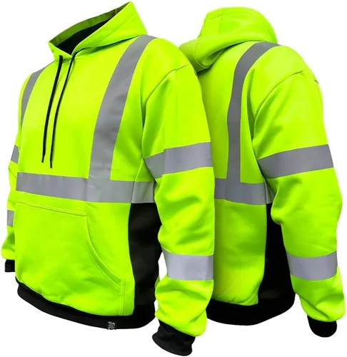 Vista 18 de SafetyShirtz SS360 ANSI Clase 3 Tipo R Sudaderas con Capucha Gráfica