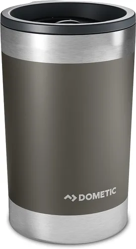 Vista 11 de DOMETIC Vaso Térmico, Acero Inoxidable, Aislado al Vacío con Tapa de Función de Ajuste a Presión Resistente a Salpicaduras (Mango, 10 Oz)