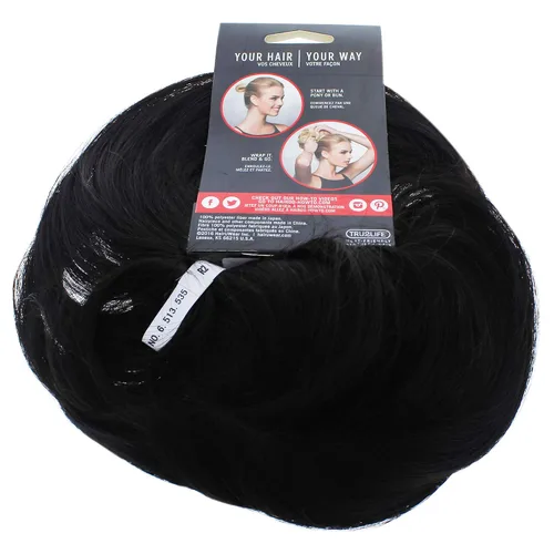 Vista 4 de Hairdo Paquete Duo Style-a-do y Mini-do, R10 Castaño