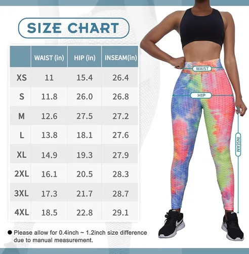 Vista 6 de Heathyoga Leggings TIK Tok para mujer leggings de cintura alta para mujer pantalones de yoga para mujer leggings de entrenamiento
