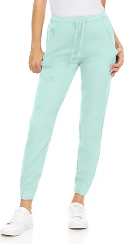 Vista 17 de MediChic Mini Marilyn - Pantalones médicos tipo deportivo, con cintura elástica en 4 direcciones y cuatro bolsillos Negro
