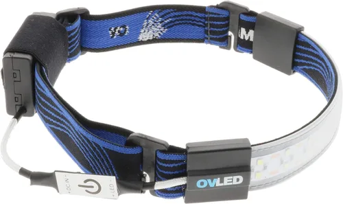 Vista 2 de OPTIMAL VENTURES Linterna Frontal LED Liteband Súper Ligera Flexible de 300 Lúmenes, Lámpara de Cabeza Brillante, Linternas Frontales con Pilas AAA