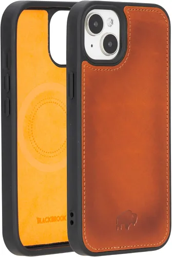 Vista 23 de BLACKBROOK York - Funda de piel de grano completo para iPhone 15 (6.1 pulgadas), color negro, iPhone 15