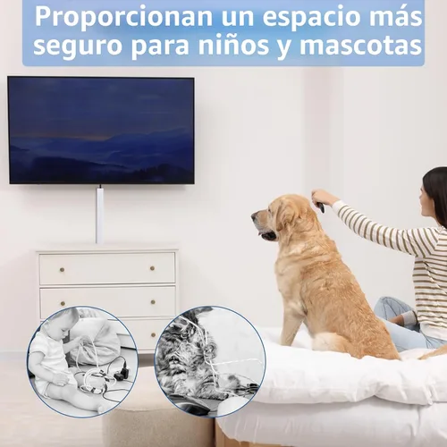 Vista 7 de Ocultador de Cables, Ocultador de Cables de 58 pulgadas, Cubiertas de Cables para Cables en la Pared, Canaleta Cubierta de Cable Pintable