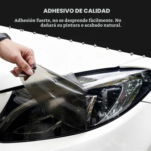 Vista 6 de Compatible con Ford Mustang 2015 2016 2017 Kit de tinte de vinilo precortado completo luz trasera completa y faros con cubierta de envoltura de humo