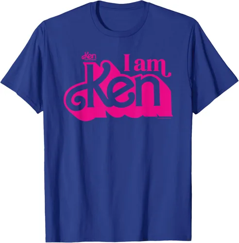 Vista 18 de Camisetas y camisetas de Barbie The Movie I Am Ken para hombres y mujeres Negro