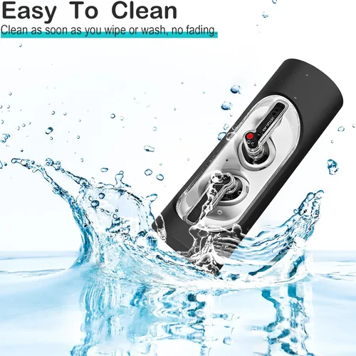 Vista 5 de USTIYA Case for Nothing Ear Stick Funda de silicona protectora con cubierta de llavero (negro)