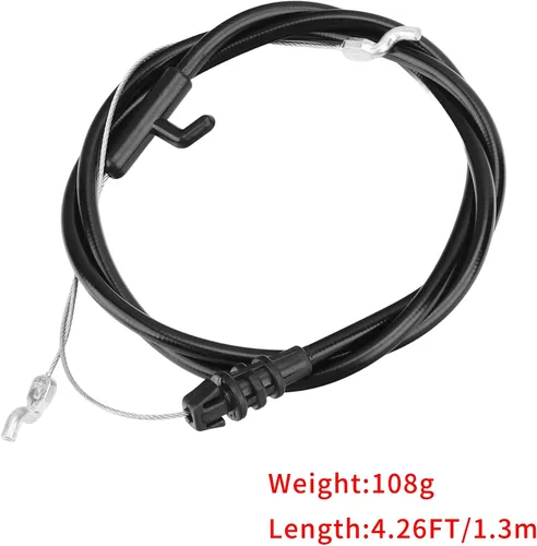 Vista 5 de 946-04661A Control Cable Compatible with Troy Bilt TB110 TB230 Craftsman MTD Yard Machines Lawn Mowers 946-04661 Throttle Cable Replacement