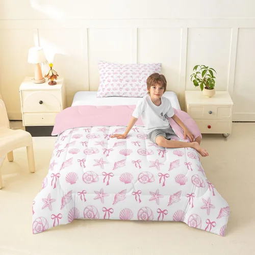 Vista 11 de Juego de edredón Lake Home Camper tamaño King, juego de ropa de cama náutica con ancla para niños, niñas, niños, adultos, decoración de dormitorio