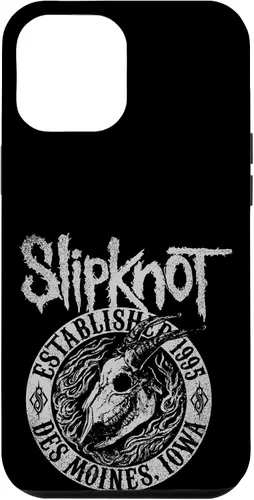 Vista 26 de Funda negra oficial de Slipknot Goat Flames para iPhone 17