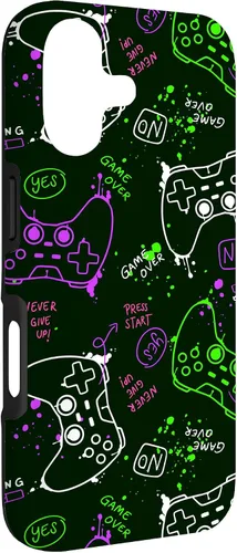 Vista 3 de Awesome Video Game Controller Gamer Boys Gaming Gift Case for iPhone 17