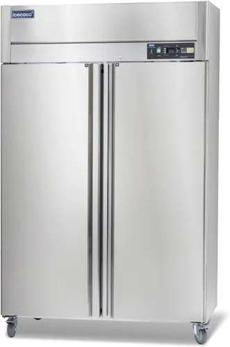 Vista 8 de ICECASA - Refrigerador comercial de 27 pulgadas de ancho con puerta sólida