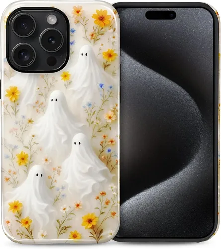 Vista 12 de Funda para iPhone 13 iPhone 14, a prueba de golpes, funda protectora híbrida de 2 capas, doble protección contra caídas, antiarañazos, diseño Rojo