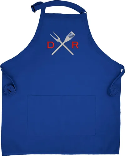 Vista 5 de Custom Apron Embroidered Kitchen Apron Women Chef Apron For Men Personalized Apron With Pockets Negro