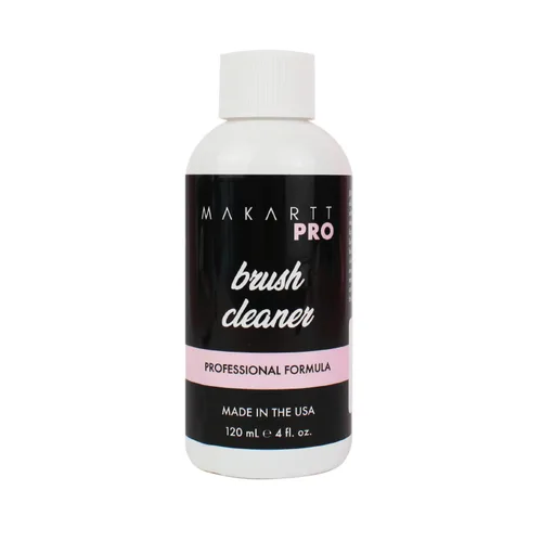 Vista 3 de MakarttPro Kolinsky - Cepillo de uñas acrílico y limpiador de cepillo tamaño #10, cepillo acrílico profesional con mango resistente duradero
