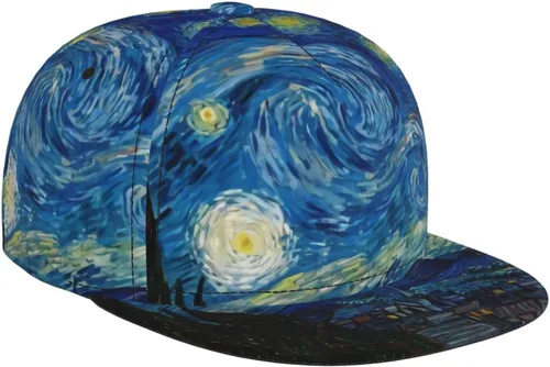 Vista 14 de Cartoon Animal Baseball Cap for Men Women Classic Snapback Hip Hop Flat Bill Brim Adjustable Visor Beach Trucker Hat