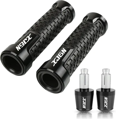 Vista 11 de Motorcycle Handlebar Grips for Yamaha XJ6N XJ6DIVERSION XJ6 Diversion 2009-2015 2010 2012 2014 Motorcycle 7/8" 22mm Handlebar Grips Handle Bar Cap