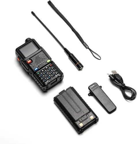 Vista 8 de BAOFENG UV-5RM Plus Ham Radio, 10W Long Range Dual Band Two Way Radio