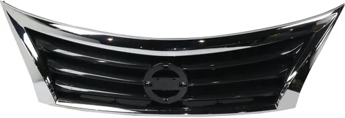 Vista 46 de Garage-Pro Conjunto de Parrilla Frontal para Nissan Frontier 1998-2000, Cáscara Cromada, Inserción Negra, Accesorios Nissan Frontier, NI1200183