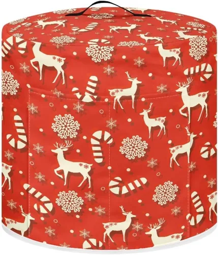 Vista 29 de Cubierta antipolvo para olla a presión con estampado floral de pájaros, compatible con 3 cuartos de galón, cubierta antipolvo instantánea duradera