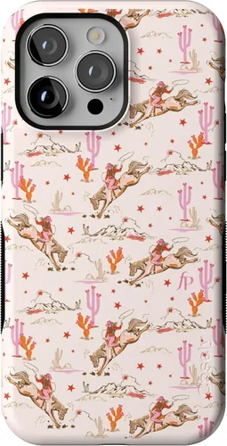 Vista 75 de Casely - Funda para iPhone 14 Pro Max, flores pintadas, Frida Kahlo Floral Girly, compatible con MagSafe
